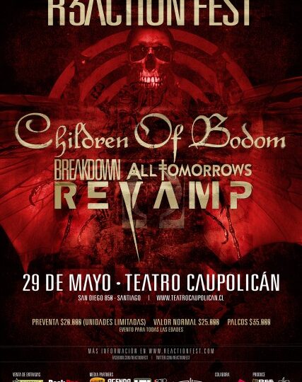Children of Bodom encabeza nuevo festival en Chile: Reaction Fest
