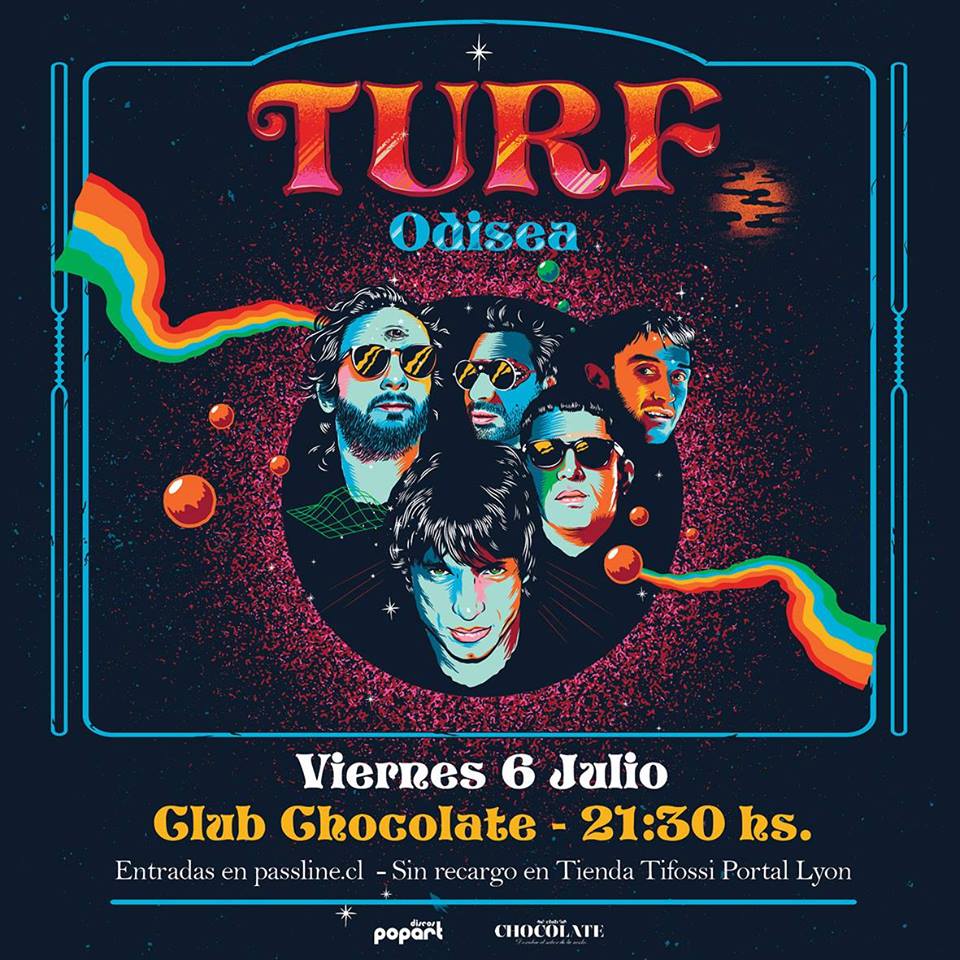 Los argentinos de Turf vuelven a Chile para celebrar su reencuentro y presentar su nuevo álbum