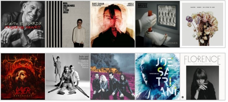 Nación Rock Awards: Los mejores discos internacionales del 2015 (Del 40 al 21, Primera Parte)