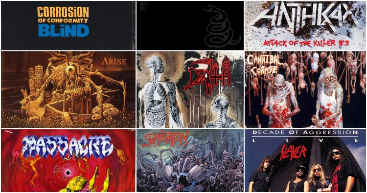 Clase metalera de 1991: los discos de metal que cumplen 30 años