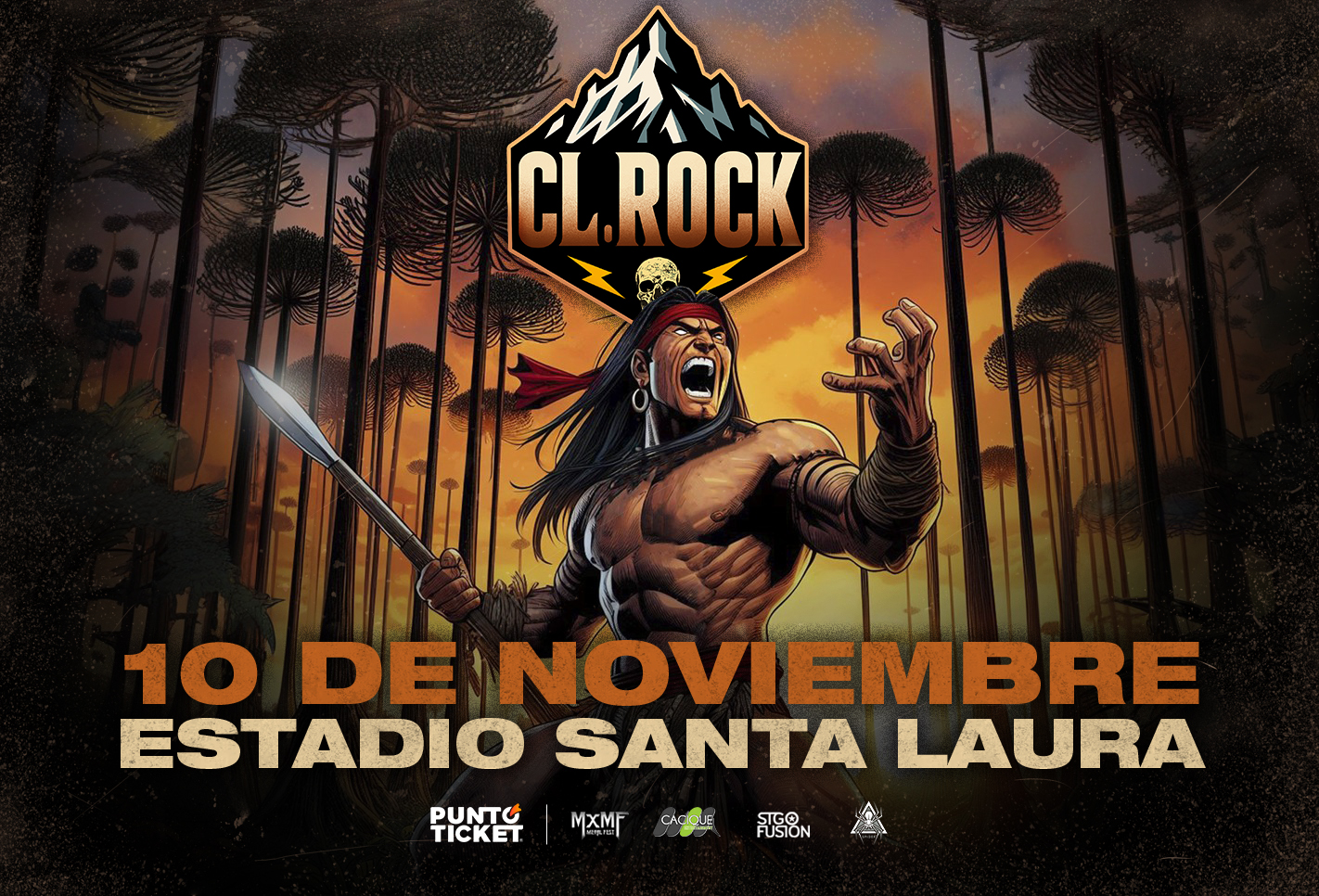 Se confirma CL.Rock: el nuevo megafestival de rock y metal llega a Chile en noviembre