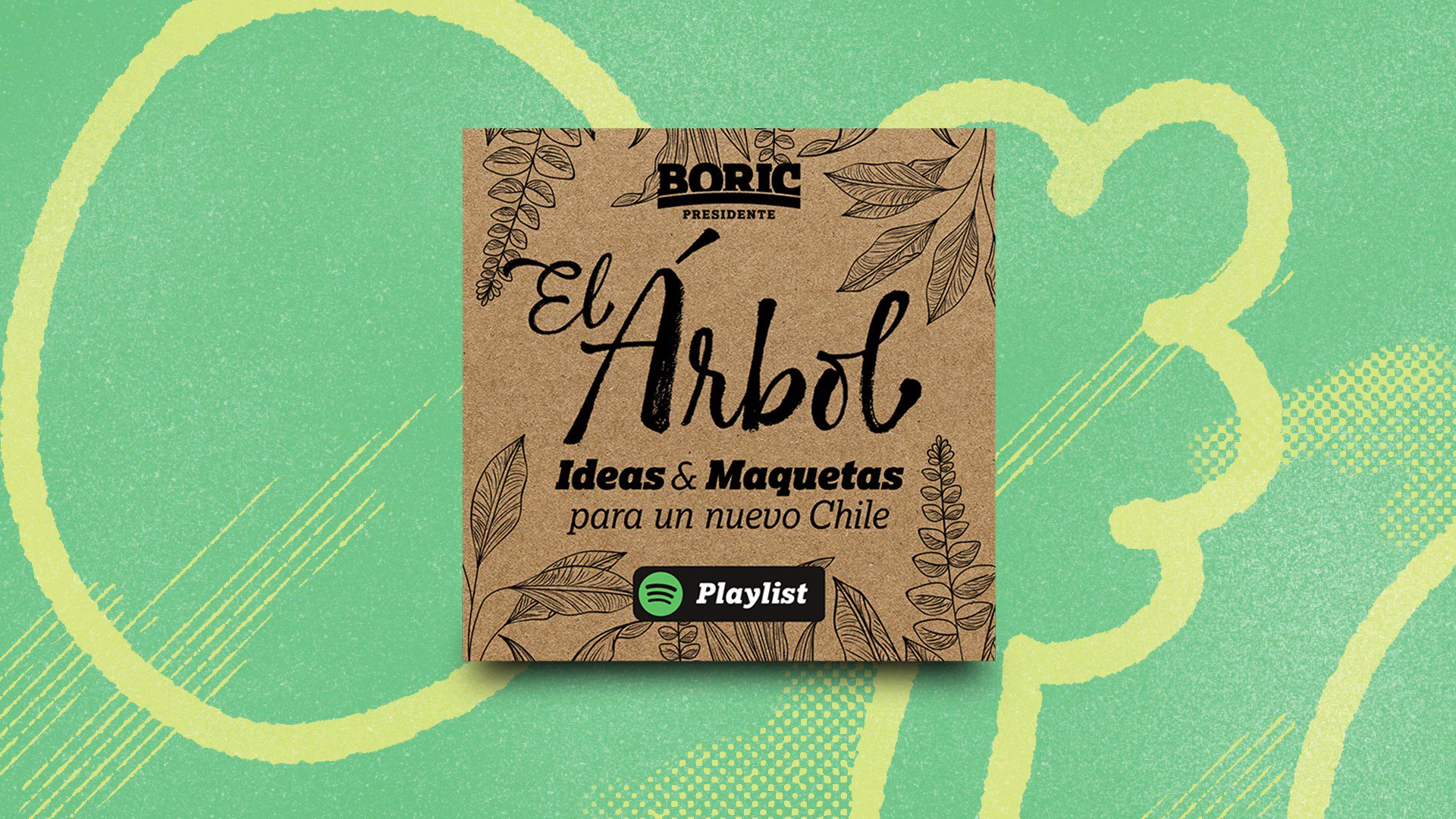 El Árbol 🌳: Un Playlist que unifica a todas y todos los artistas en favor del candidato Gabriel Boric