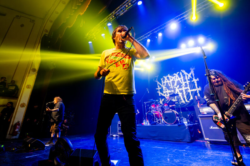 Napalm Death en Chile: una extrema guerra contra la desunión