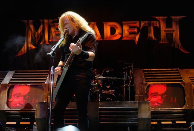 Video: Así fue el regreso de Megadeth a los escenarios tras 15 meses de ausencia