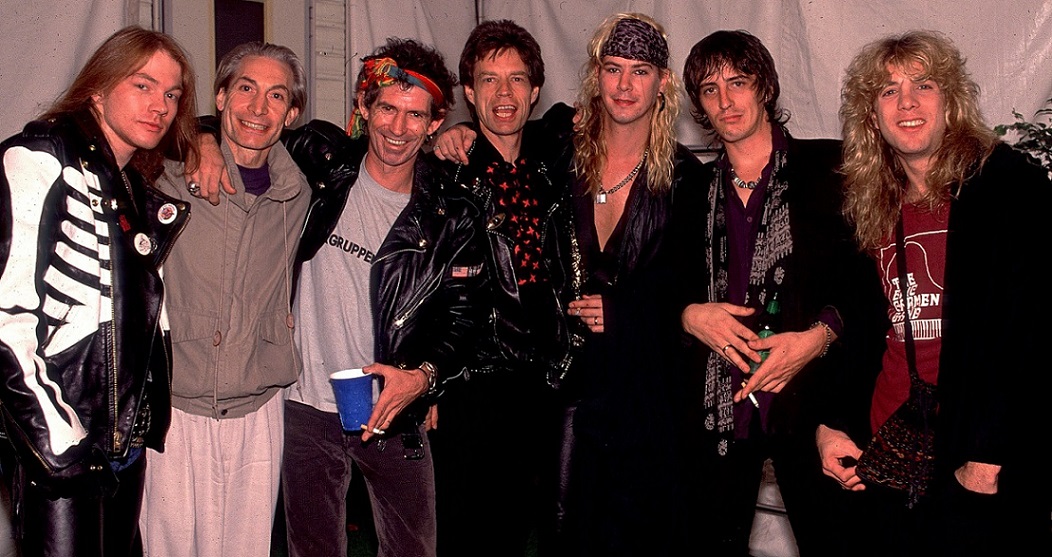 Drogas, riñas y piedras rodantes: Guns N’ Roses durante 1989. Guns-Stones