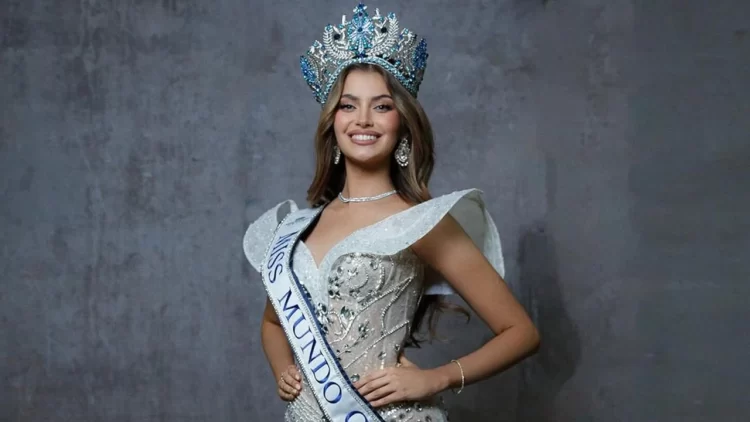 Ignacia Fernández gana competencia Miss Mundo Chile luego de su impactante actuación metalera