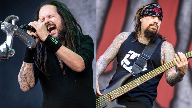 Jonathan Davis sobre la ausencia de «Fieldy» en Korn: «Ruego para que esté mejor y pueda volver a la banda»