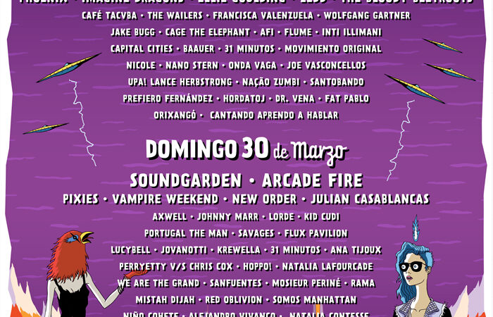 Festival Lollapalooza Chile 2014 anuncia presentaciones por día