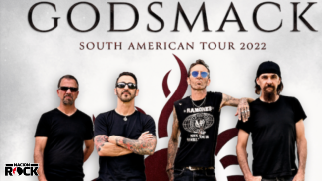 Godsmack aplazan show en Chile para abril de 2023