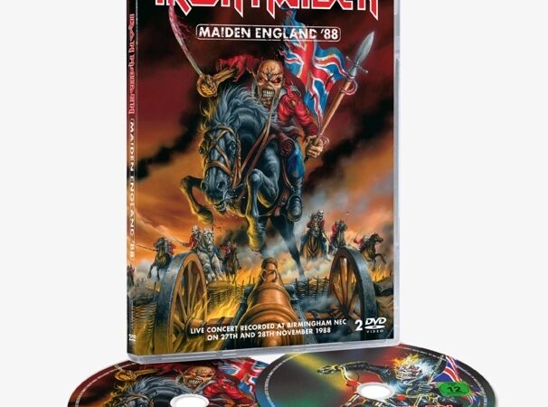 Iron Maiden lanza un nuevo DVD doble: «Maiden England ’88»