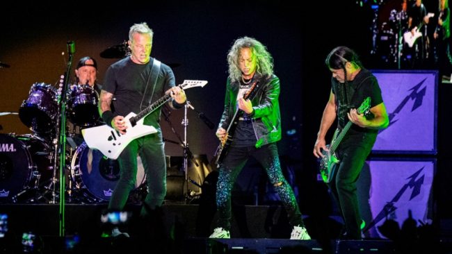 Metallica tocó el «Álbum Negro» completo en reversa en su reciente show en el festival Louder Than Life
