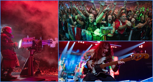 Iron Maiden arrancó su nueva gira con sorpresas y canciones nunca antes tocadas en vivo