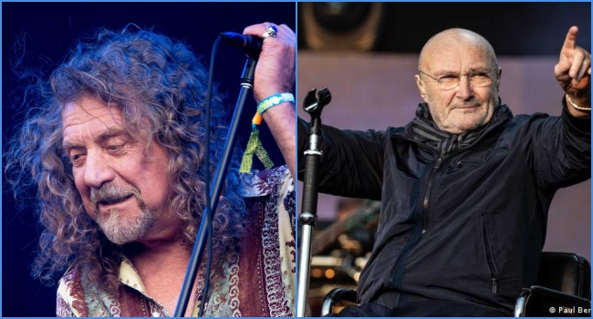 Robert Plant sobre Phil Collins y su primer disco en solitario: «Fue una fuerza impulsora para mí»