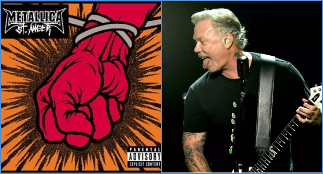 «Por favor, no más tortura»: James Hetfield bromea con la batería de Lars Ulrich estilo «St. Anger»