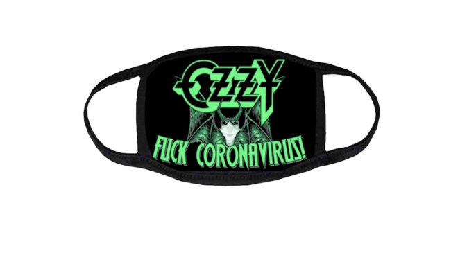 «Fuck Coronavirus»: Ozzy lanza su propia linea de poleras y mascarillas contra el Covid-19