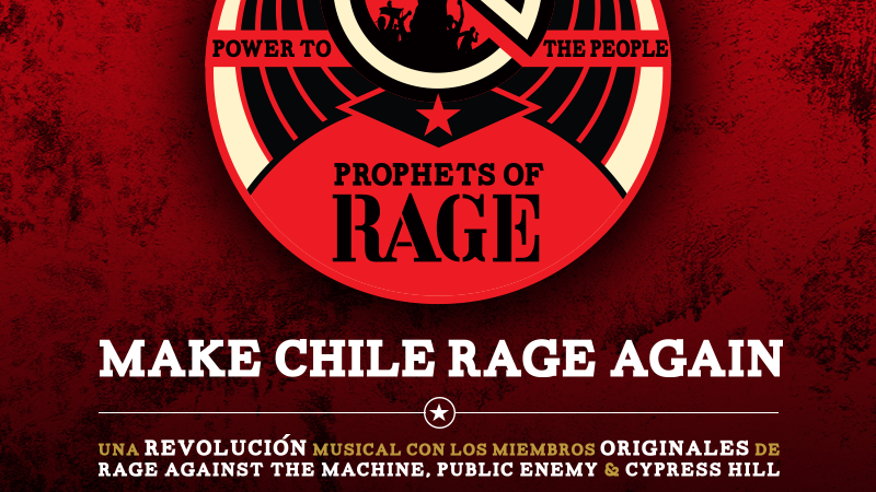 Confirmado: Prophets of Rage llega a Chile en Mayo 2017