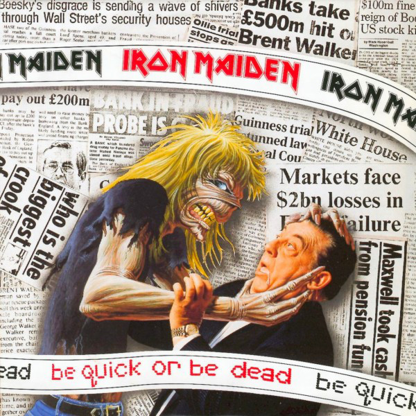 Cancionero Rock: «Be Quick or Be Dead» – Iron Maiden (1992)