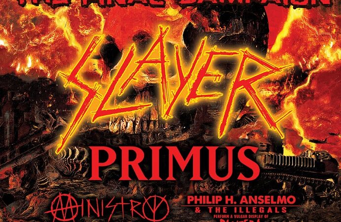 Videos y setlists: Así se vive la gira de Slayer, Primus, Phil Anselmo y Ministry