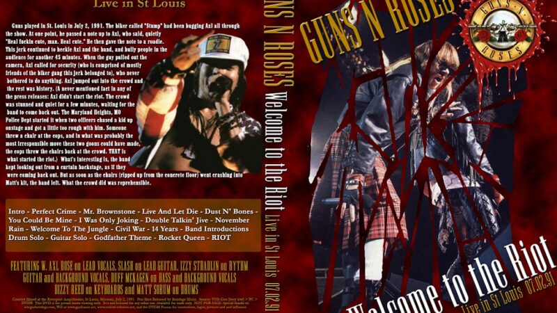 El desastre de San Luis: el concierto de Guns N’ Roses que se fue de las manos