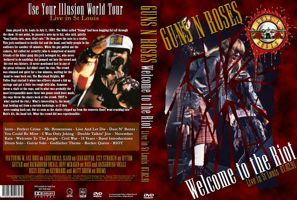 [Artículo] El desastre de San Luis: el concierto de Guns N’ Roses que se fue de las manos St.-Louis-1991