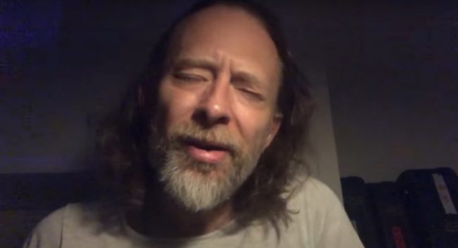 VIDEO: Thom Yorke estrena nueva canción en el show de Jimmy Fallon