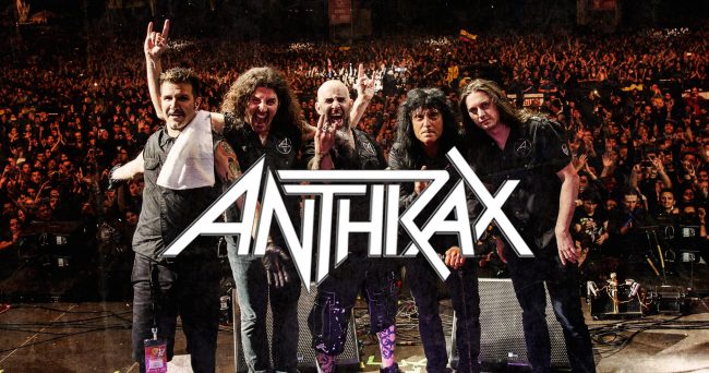 Anthrax: «Queda una semana para que los mosh más grandes del planeta comiencen»