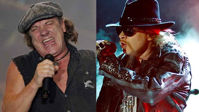 AC/DC confirma que Axl Rose será su nuevo vocalista para sus shows restantes