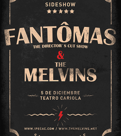 Se confirma sideshow de Melvins y Fantomas en Chile