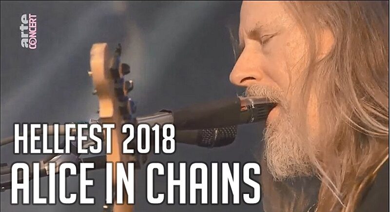 VIDEO: Mira completo el reciente show de Alice in Chains en Hellfest 2018