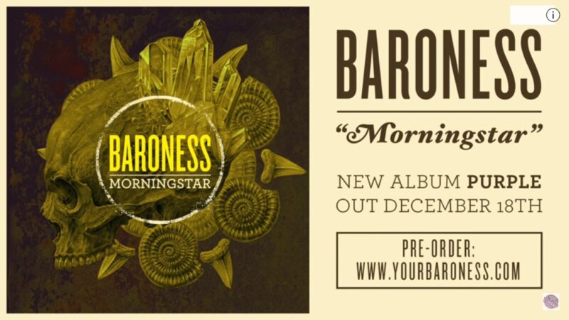 Baroness estrena nuevo adelanto de su nuevo disco de estudio, escucha ‘Morningstar’