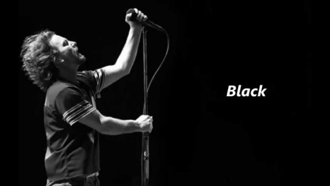 Cancionero Rock: «Black» – Pearl Jam (1991)