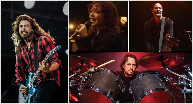 VIDEO: Mira la presentación de Dave Grohl junto a su hija, Greg Kurstin, Dave Lombardo y Krist Novoselic