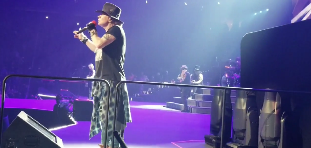 VIDEO: Mira a Guns N’ Roses interpretar «Patience» junto a Billy Gibbons de ZZ Top