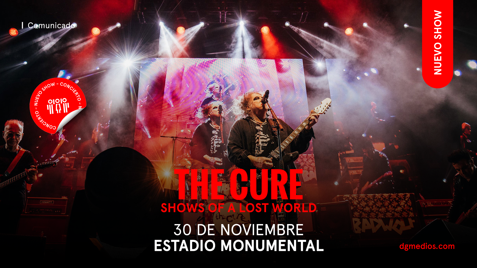 Confirmado: The Cure regresa a Chile en noviembre