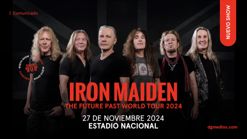 Confirmado: Iron Maiden regresa a Chile en 2024