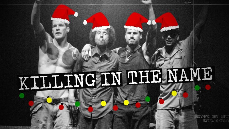 «Killing in the Name» de Rage Against the Machine es votada como la canción de Navidad favorita en Inglaterra