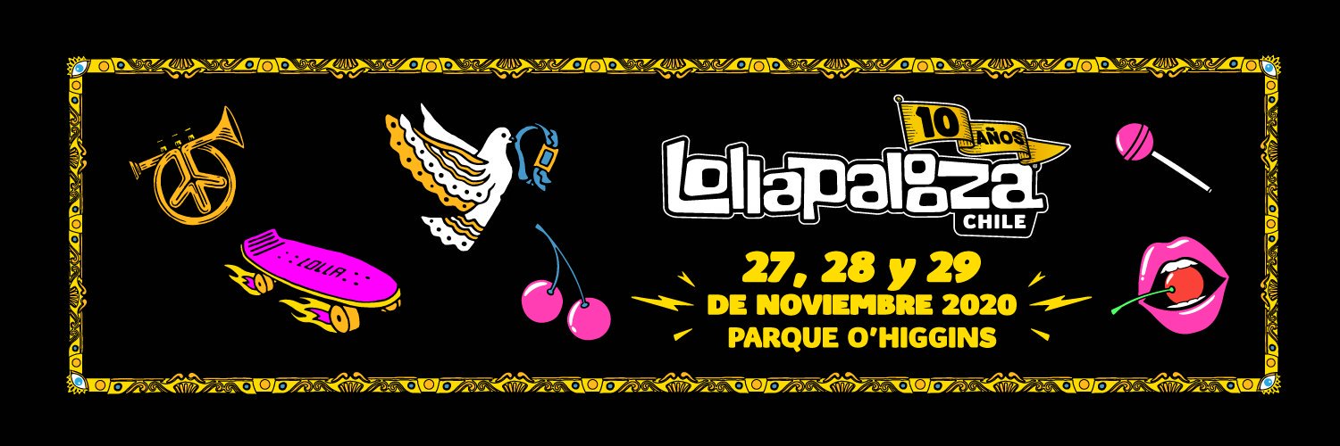 ¡Reprogramado! Lollapalooza Chile se reagenda para el 27, 28 y 29 de noviembre