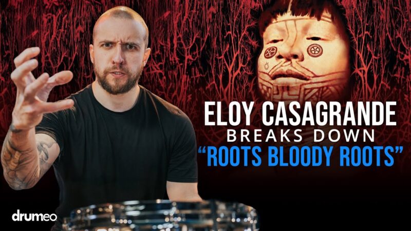 VIDEO: Mira a Eloy Casagrande enseñando a tocar «Roots Bloody Roots» de Sepultura