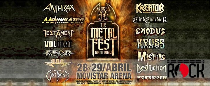 Medidas de seguridad para el Metal Fest 2012