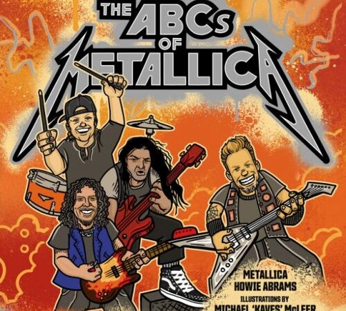 «The ABCs of Metallica»: lanzarán libro alfabético ilustrado con la historia de Metallica