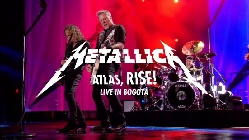 VIDEO: Metallica estrenó su nuevo tema «Atlas, Rise!», en vivo en Colombia