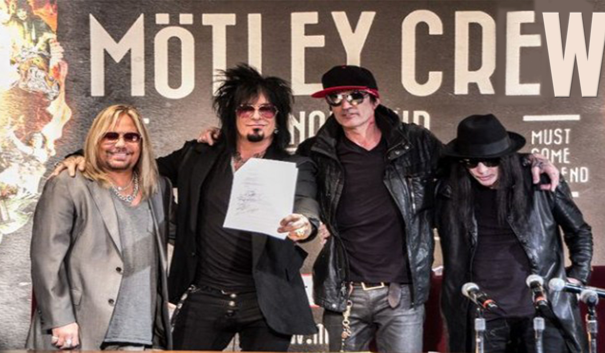 Miembros de Mötley Crüe y productor Bob Rock trabajan juntos en nuevas canciones