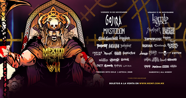 México Metal Fest VII: «Un cartel envidiable»