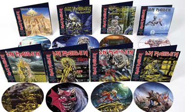 Iron Maiden lanza catálogo de sus primeros 8 discos en vinilo