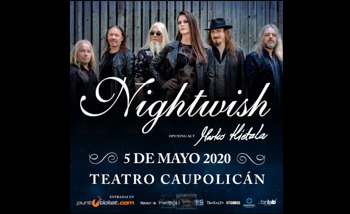Nightwish confirma concierto en Chile para presentar su nuevo disco