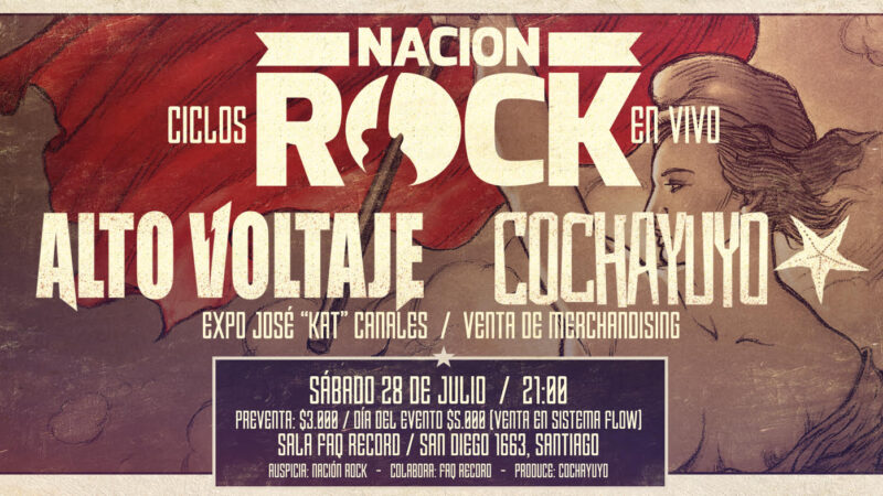 Nación Rock anuncia su primer ciclo de tocatas: Nación Rock En Vivo