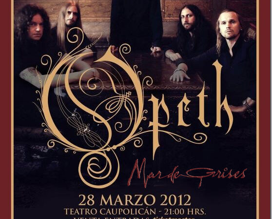 Mar de Grises se confirma como telonero de Opeth, acá toda la info