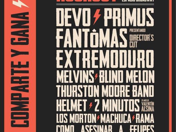 Festival Rock Out suma a Melvins, Helmet, Blind Melon y más, revisa todos los detalles