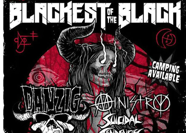 Freakshow: Danzig llevará actos de sacrificio, baños de sangre y electrocución al festival Blackest of the Black