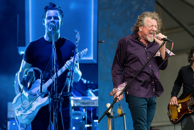 Se confirma sideshow Lollapalooza 2015 de Robert Plant y Jack White juntos